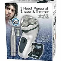 Elpine 3 Head Personal Shaver & Trimmer