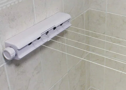 JVL 5 Line Retractable Clothes Line