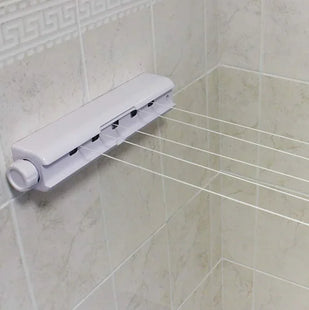 JVL 5 Line Retractable Clothes Line