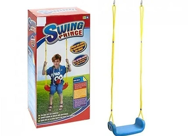 CHILDS SWING SEAT WITH ROPE  AND HOOKS