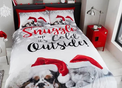 SNUGGLE UP CHRISTMAS PALS DUVET SET