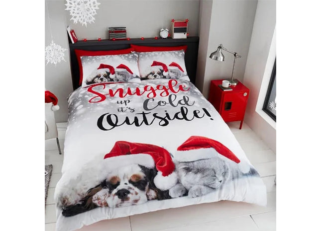 SNUGGLE UP CHRISTMAS PALS DUVET SET