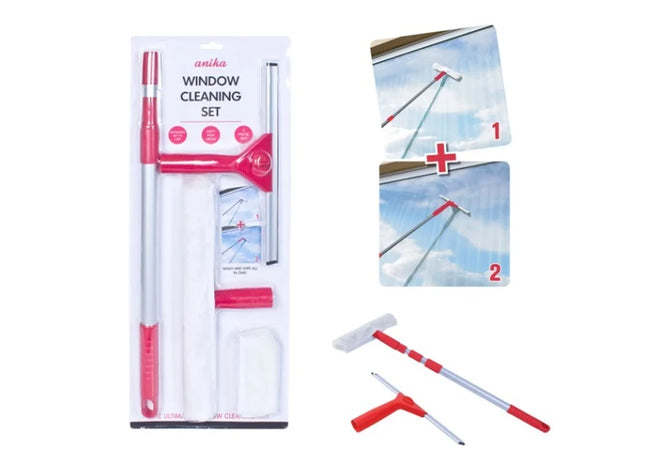 Telescopic Window Cleaning Kit