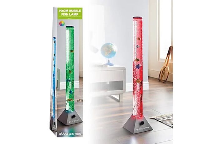 90cm Water Bubble Lamp With Fish