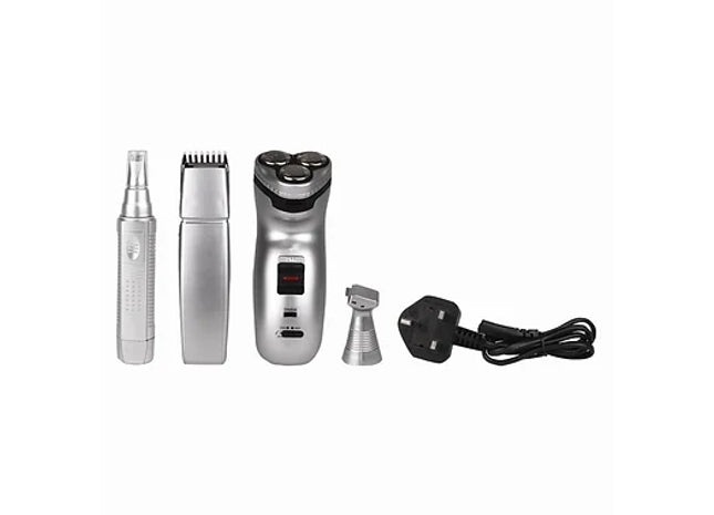 Gents 3 In 1 Grooming Set - 4 Piece