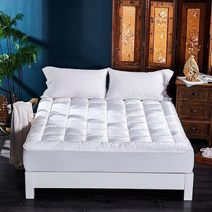 Micro-Mink Double Thickness Plush Mattress Topper W/Skirt