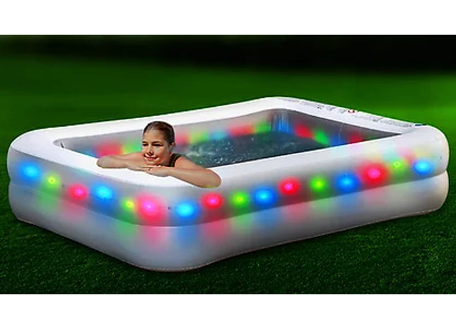 Inflatable Light Up LED Leisure Pool