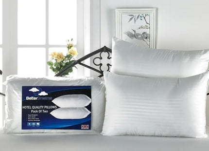 2 Super Soft Hotel-Quality Extra Plump Pillows