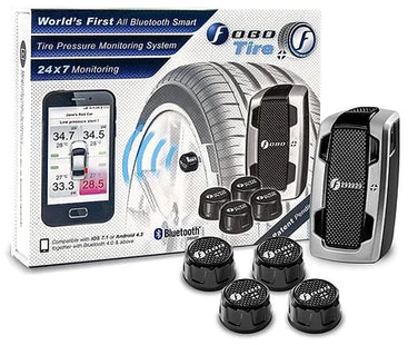 Fobo Tyre Pressure Monitor System Bluetooth TPMS 4.0 Android & iOS Compatible