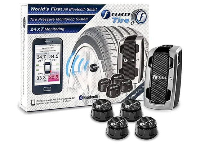 Fobo Tyre Pressure Monitor System Bluetooth TPMS 4.0 Android & iOS Compatible