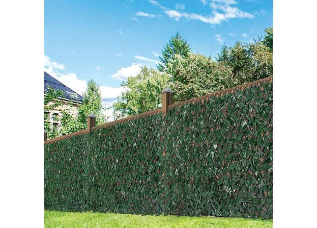 Dark IVY Artificial Willow fence - 260x70cm
