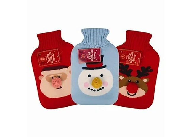 Christmas Hot Water Bottle 2L