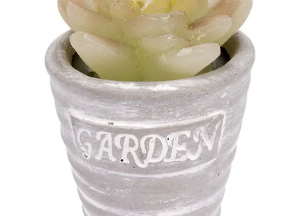 Potted Flower Candle