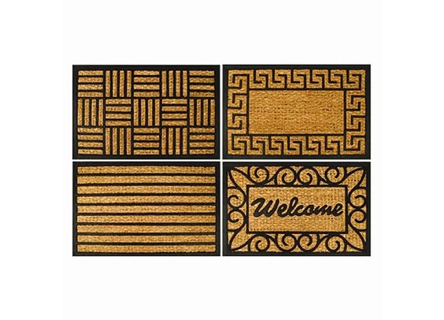 Coir And Rubber Door Mat 40cm x 60cm