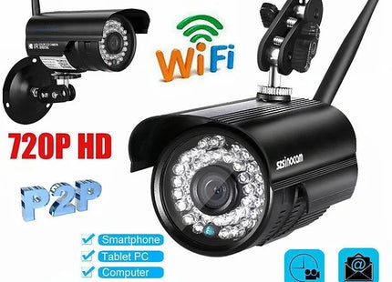 Outdoor IP Security Camera With Night Vision