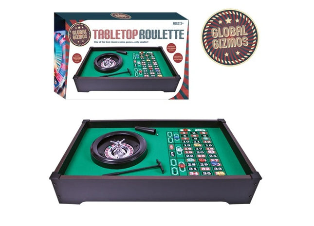 Table Top Roulette Set Game