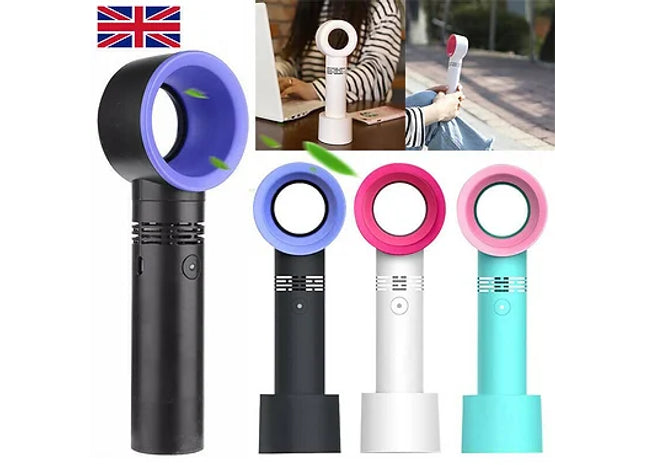 Bladeless Rechargeable Cooler Fan - 3 Speed