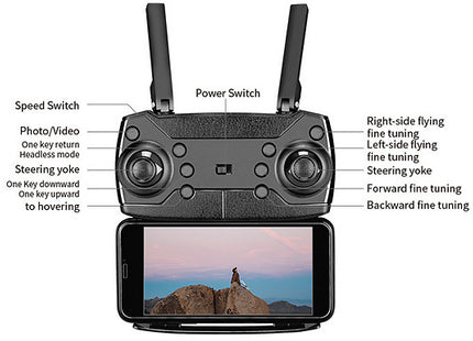 4K Ghost-Pro Next Gen Smart Wi-Fi Foldable Drone