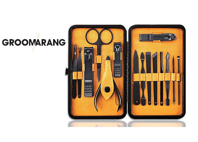 15-Piece Groomarang Ultimate Men's Grooming Kit