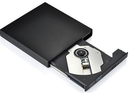 2-in-1 External DVD/CD Reader and Burner - Black
