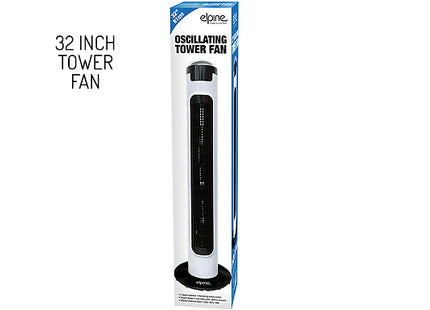 3-Speed Oscillating Tower Fan