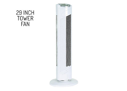 3-Speed Oscillating Tower Fan