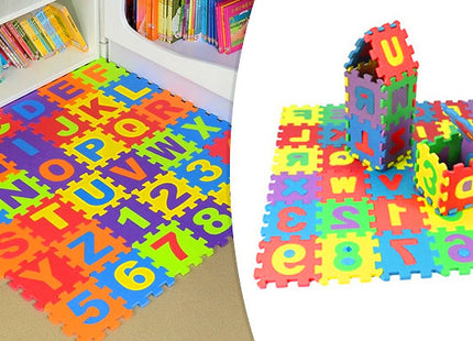 36-Piece Foam Alphabet Mat