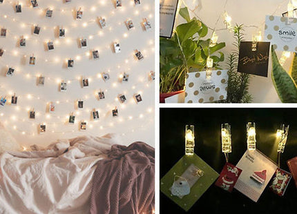 36 LED Photo-Clip Fairy Lights