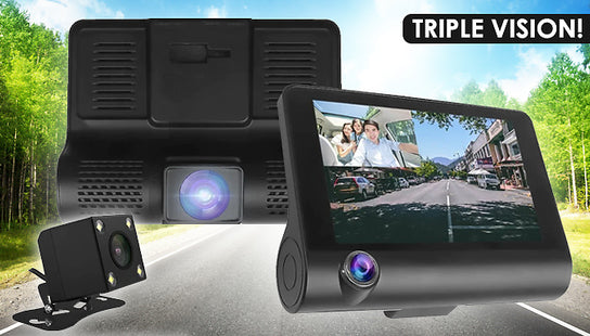 Triple Vision Dash Cam