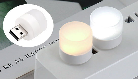 Mini USB Plug-In Night Lights - 2 Colours