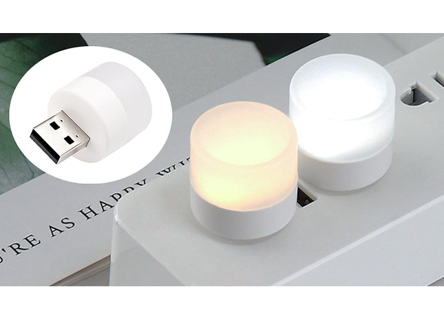 Mini USB Plug-In Night Lights - 2 Colours