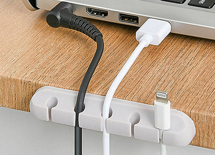 Desk Cable Organisers 3 or 5 slots