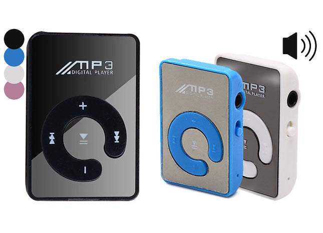 Mini Clip-On USB Digital MP3 Player