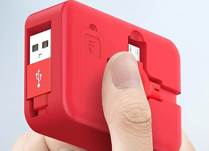 3-in-1 Retractable Universal Charging Cable
