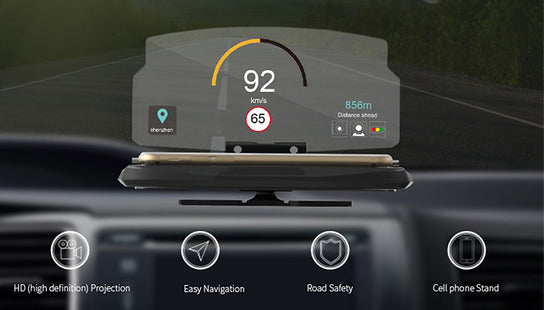 Car Smartphone Windscreen Projector Display