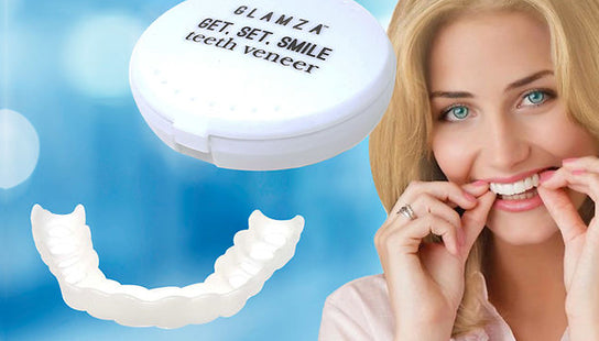 Glamza 'Get Set, Smile!' Snap-On Teeth Veneers