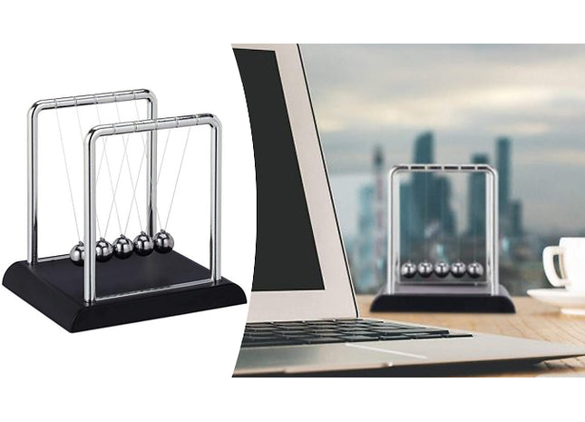 Classic Pendulum Ornament with 5 Balls