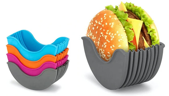 Silicone Hamburger Holders