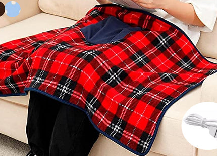 USB-Heated Body Warming Electric Blanket