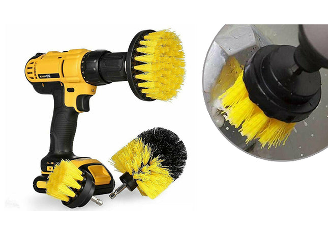 3-Piece Scrubbing Brush Kit