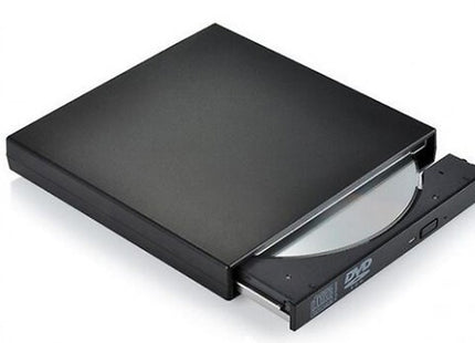 2-in-1 External DVD/CD Reader and Burner - Black