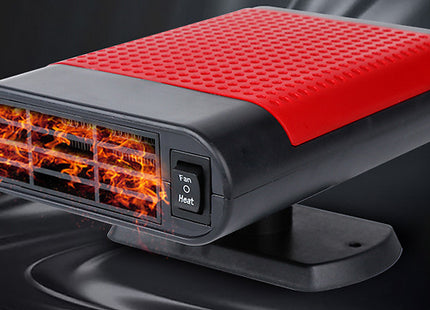 12V or 24V Portable Car Dashboard Heater - 2 Colours