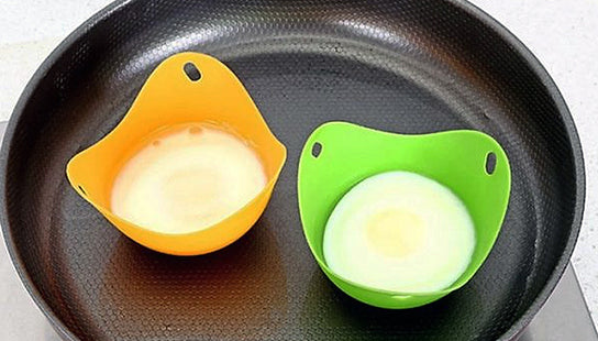 Non-Stick Silicone Egg Poaching Cups