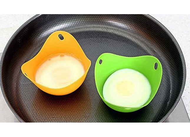 Non-Stick Silicone Egg Poaching Cups
