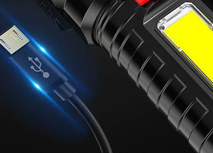 LED Super Bright Rechargeable Flashlight