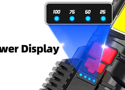 LED Super Bright Rechargeable Flashlight