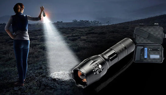 1km Military-Grade Flashlight