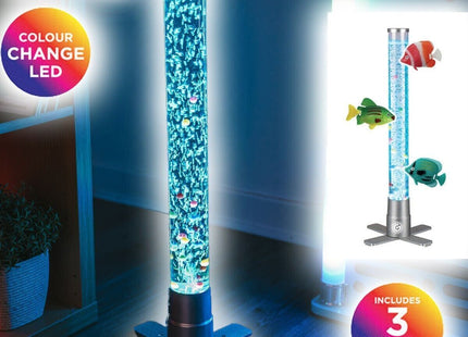 Colour-Changing Bubble Fish Lamp